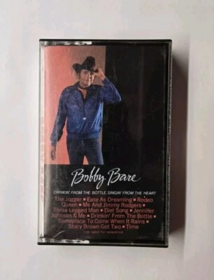 Drinkin' From The Bottle, Singin' From The Heart Bobby Bare (Cassette, 1983) - Image 1 of 4