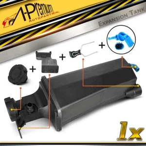 Coolant Expansion Tank w/ Cap w/ Sensor for BMW 316i 318i 320d 330d E46 X5 E53 - Picture 1 of 11