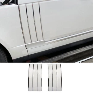 Cubierta de salida de ventilación de guardabarros 2 piezas para Range Rover L405 2013-2020 ABS blanco A - Imagen 1 de 6