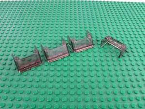 4x Lego Trans-Braun Windschutzscheibe 3x4x1 1/3 mit 2 Noppen Top Fahrzeug Flugzeug #2437 - Bild 1 von 1
