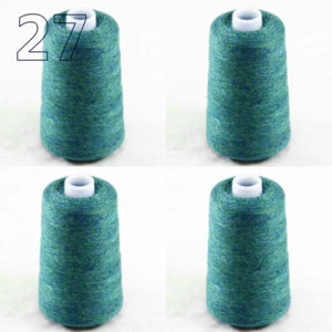 New 4X100gr Cones Soft 100% Cashmere Lace Crochet Yarn Blankets Rugs Shawl 27 - Picture 1 of 12