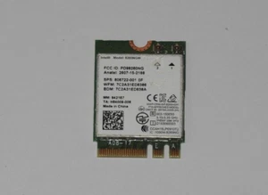 Tarjeta WiFi HP ZBook 15 G4 Wifi 8265NGW 851592-001 - Imagen 1 de 1