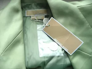 Michael KORS Blazer Jacket 4 Runway Resort Collection CELADON ITALY NWT $1350 - Picture 1 of 10