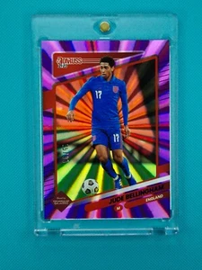 Panini Donruss Road Qatar Soccer 2021-22 Jude Bellingham /99 Purple Holo Laser - Bild 1 von 2