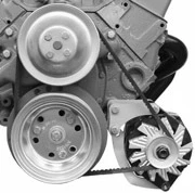 ALAN GROVE SMALL BLOCK CHEVY LOW MT.206L ALTERNATOR BRACKET HOT ROD/RATROD - Image 1 of 2