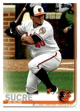 2019 Topps Update #US119 Jesus Sucre Baltimore Orioles Baseball MLB Card NM-MT