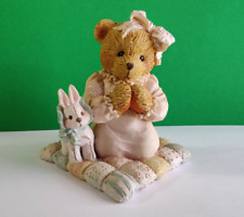 Cherished Teddies THANK YOU FOR THE SKY SO BLUE Praying Rabbit Patrice Figurine