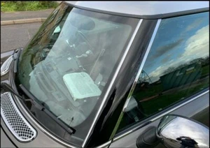 Para BMW MINI Cooper R53 R50 cubierta de pilar borde central pilar convertible no usado - Imagen 1 de 7