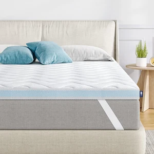 Colchón Topper Gel Espuma Fría H3 H4 90 120 140x200 160x200 180x200-10CM - Imagen 1 de 11