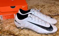 nike mercurial glide iii silver