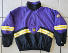 VTG Starter Los Angeles Lakers 1/2 Zip Pullover Puffer Coat Jacket Sz XL