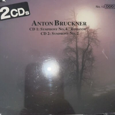 Anton Bruckner 2CD - CD1 Symphony No 4 Romantic, CD2 Symphony No 2 - Image 1 of 2