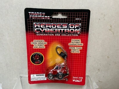 Transformers G1 2006 Cliffjumper MOSC keychain figure Heroes of Cybertron - Image 1 of 3