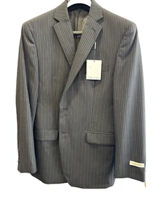 Calvin Klein Man's Black Blazer Two-Button sz. 40S - Picture 1 of 12