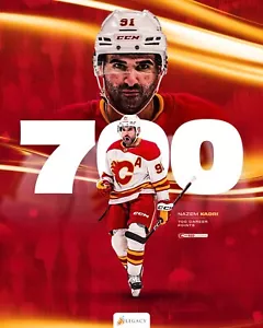 Nazem Kadri 700 Career Points Collage Calgary Flames 8x10 NHL Hockey Photo - Picture 1 of 1