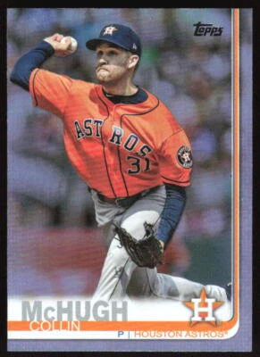 2019 Topps Collin McHugh #674 Rainbow Foil Houston Astros - Image 1 of 2