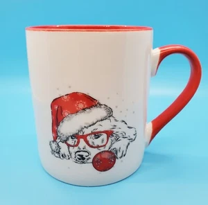 Tazza/tazza ceramica Hazel & Co Golden Retriever Happy Pawlidays 16 once - Foto 1 di 12