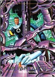 1992 Marvel Masterpieces #59 MR. FANTASTIC SkyBox - Picture 1 of 2