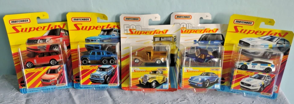 Matchbox Superfast Cars Diecast 1:64 (Choose Your Vehicle) - Image 1 of 1