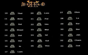 Diablo 2: Resurrected D2R - RUNE - PC - LADDER - Pul Ist Mal Um Vex Lo Ohm Jah