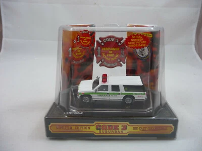 Code 3 Diecast Chevrolet Suburban City of Verplanck FD NIB 1:64 12409 - Image 1 of 4
