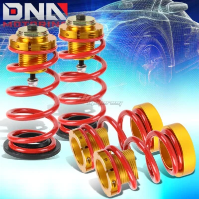KIT DE MANGUITO COILOVER SUSPENSIÓN AJUSTABLE PARA 06-11 CIVIC 1"-4" CON RESORTE ROJO Foto 1 de 4