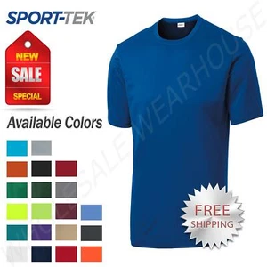 Sport Tek Men's Dri-Fit PosiCharge Workout S-4XL Big Tall T-Shirt M-TST350 - Picture 1 of 24