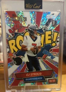 CJ Stroud Allumination Rookie /35 parallelo maculato - Foto 1 di 2