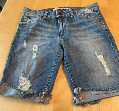 JOE’S DISTRESSED BERMUDA SHORTS WOMEN’S SZ 27 - Image 1 of 4