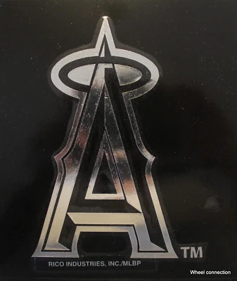 ANAHEIM ANGELS MLB Chrome Window Graphic Sticker Window Decal USA - Image 1 of 4