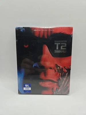 Terminator 2 Judgment Day Steelbook (4k +Blu-ray) with slipcover - Image 1 of 2