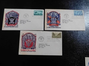 Ejército, Marina y Guardia Costera FDC`S POR STAEHLE, 1945 - Imagen 1 de 1