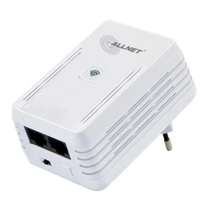 ALLNET POWERLINE 500MBIT ETHERNET BRIDGE + 300MBIT WIFI - Bild 1 von 4