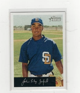 2002 Josh Barfield Bowman Heritage Black Box #405 Padres Free Ship (H1456) - Picture 1 of 1