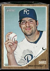 Topps Heritage #433 2011 Kyle Davies impresión corta - Imagen 1 de 2