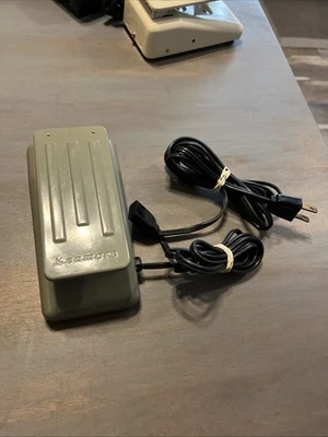 Kenmore 6812 Sewing Machine Foot Pedal Grey Metal Vintage - FREE SHIP! - Image 1 of 4