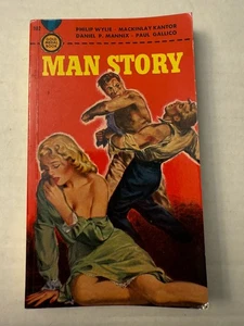 1950 Man Story Novel Best Stories Paperback Gold Medal Mystery Book MM6 - Picture 1 of 6