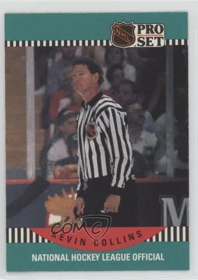 1990-91 Pro Set Kevin Collins #683 Rookie RC - Image 1 of 2