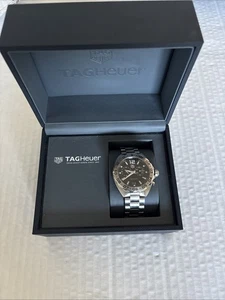 Tag Heuer Formula 1 Black Dial Stainless Steel Men's 41 mm Watch WAZ111A - Picture 1 of 18