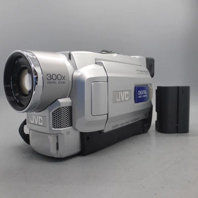 JVC GR-DVL150E Handheld MiniDV Camcorder Silver Tested - Image 1 of 4