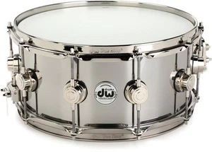 DW Collector's Series Metal Snare - 6.5" x 14" Stainless Steel 1mm - Picture 1 of 11