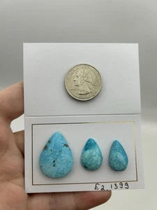 Natural Turquoise Cabochon 9g. 40ct. #E2.1399 - Picture 1 of 5