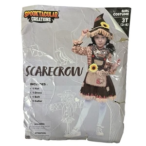 Disfraz de Halloween Espantapájaros Niña Spooktacular Creaciones Niño 3T (3-4) - Imagen 1 de 6