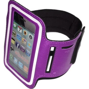 Armband Run Case Custodia Da Braccio Taglia I4 Purple Per Motorola Gleam+ Wx308 - Foto 1 di 9