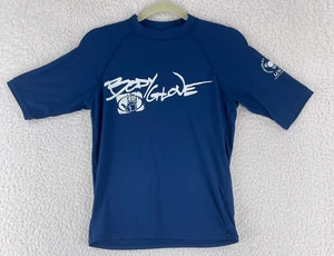 Body Glove Rash Guard Youth Boys Medium Blue Short Sleeve UVP Pullover Stretch - Picture 1 of 15