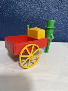 Sehr seltene Pflanzgefäße Erdnüsse, Mr. Peanut Kunststoff Verkäuferwagen, Sammlerstück schön! - Bild 1 von 13