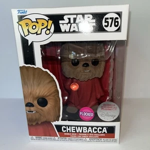 Funko Pop! Star Wars Chewbacca Life Day (Flocked) 576 Exclusive Neu - Bild 1 von 6