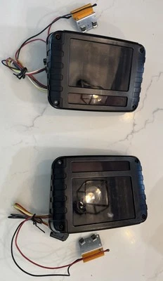 Черные светодиодные задние фонари Eagle поколения II для Jeep Wrangler - Изображение 1 из 4