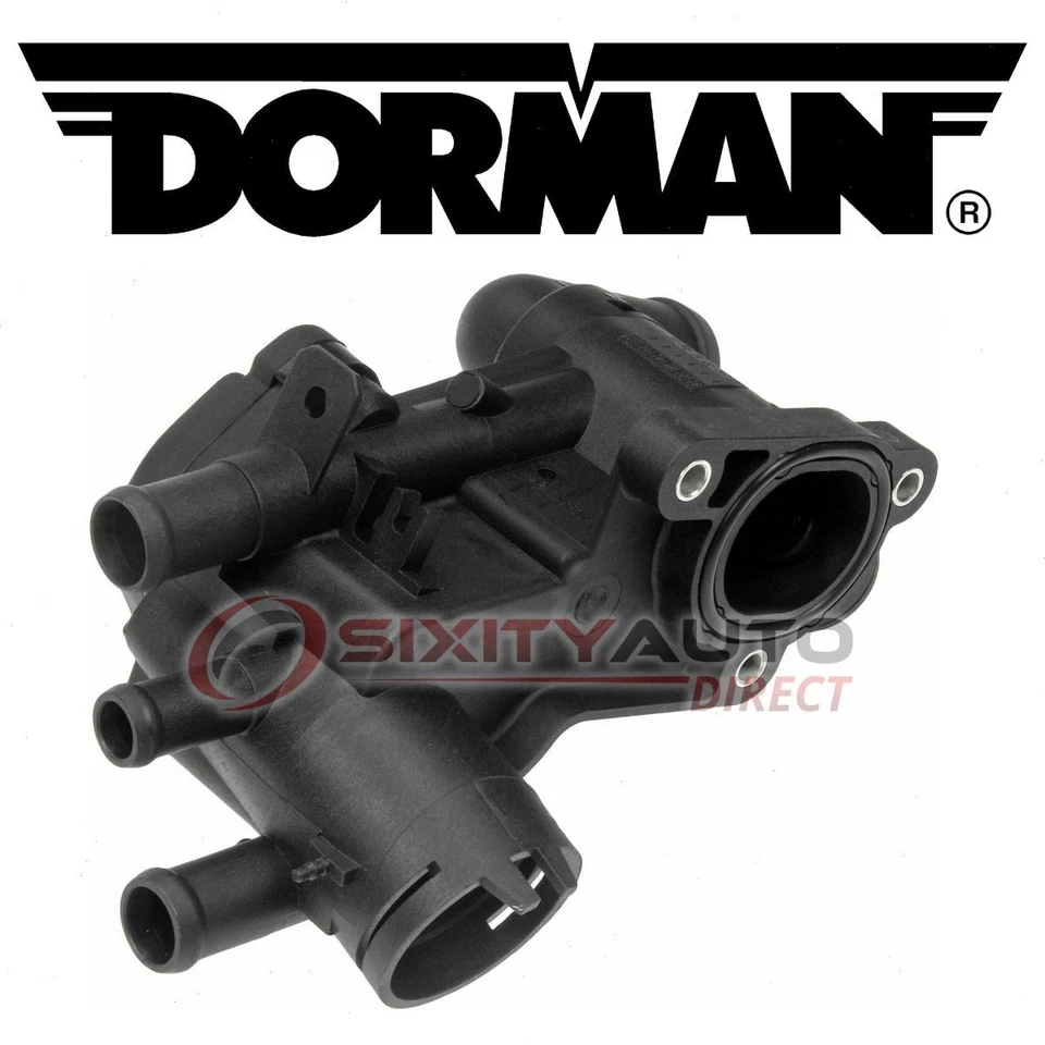 Dorman Lower Engine Coolant Thermostat Housing for 2000-2007 Volkswagen Golf jo Foto 1 de 4