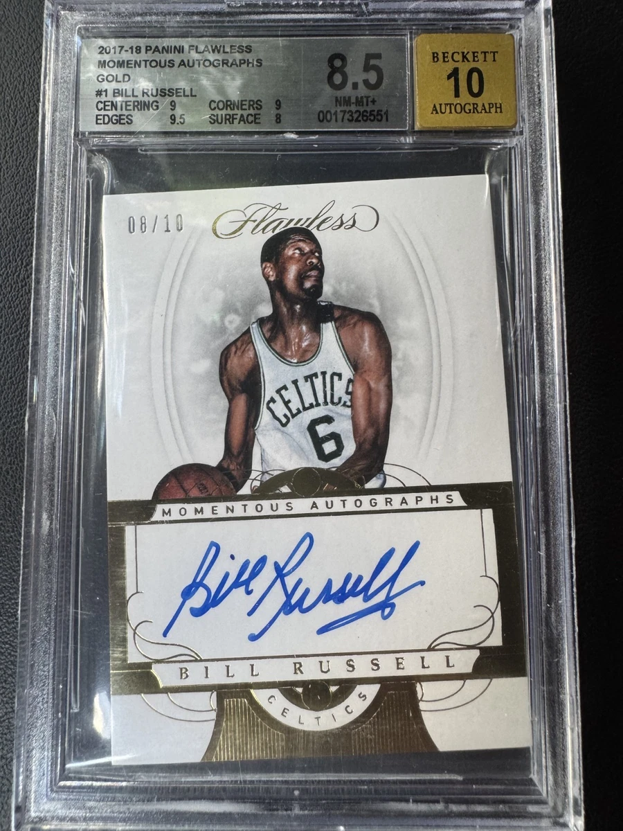 Bill Russell Basketball Autographed Sports Trading Cards for sale